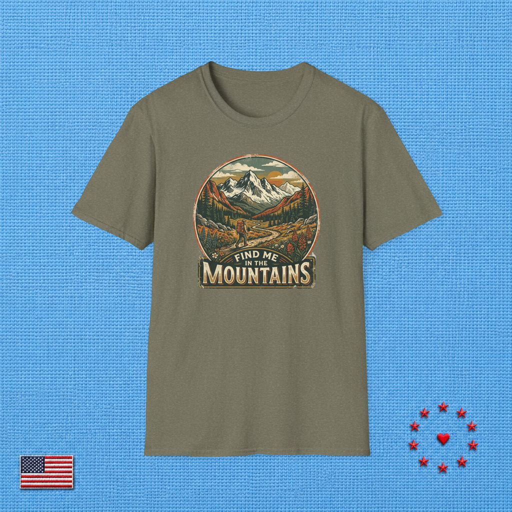FIND ME IN THE MOUNTAINS T‑Shirt