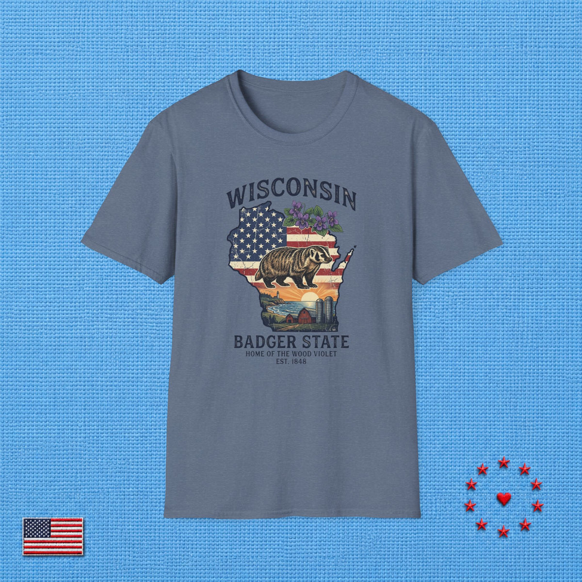 WISCONSIN T‑Shirt
