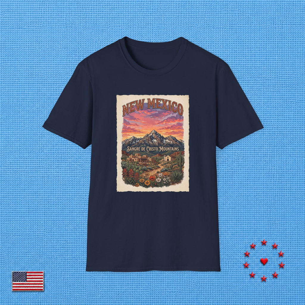 SANGRE DE CRISTO MOUNTAINS NEW MEXICO T‑Shirt