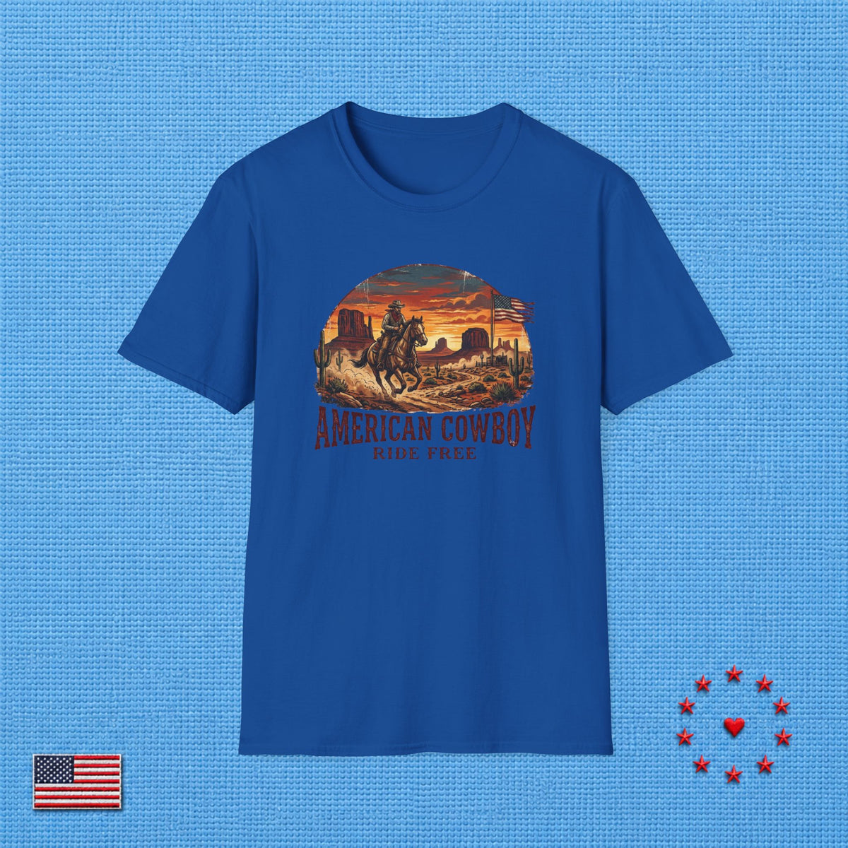 AMERICAN COWBOY T‑Shirt