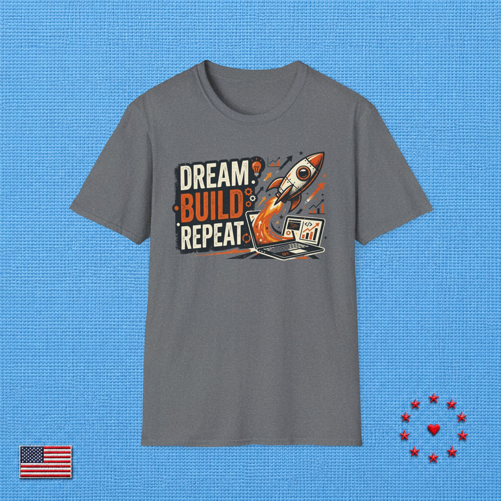 DERAM BUILD REPEAT ET T‑Shirt