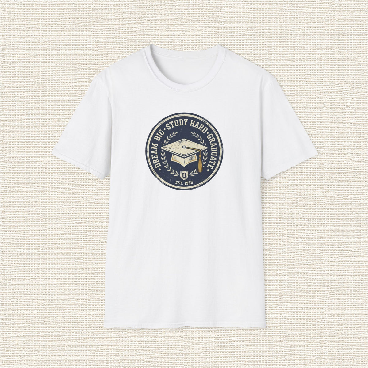 DREAM BIG STUDY HARD GRADUATE T‑Shirt