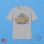 SKATE & REPEAT T‑Shirt