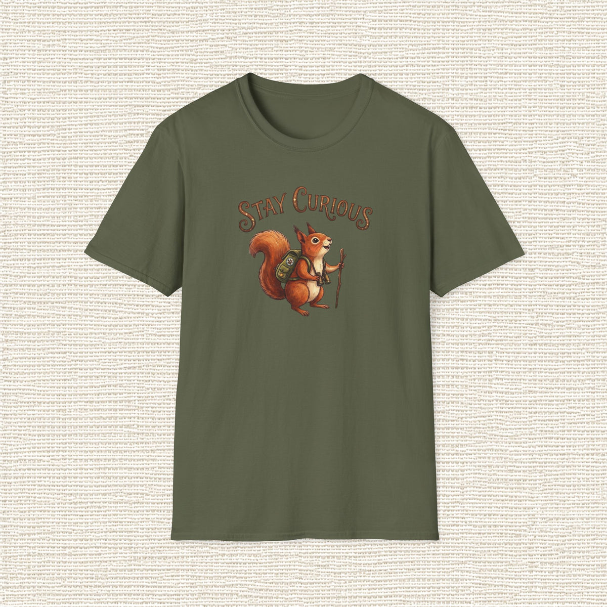 STAY CURIOUS T‑Shirt
