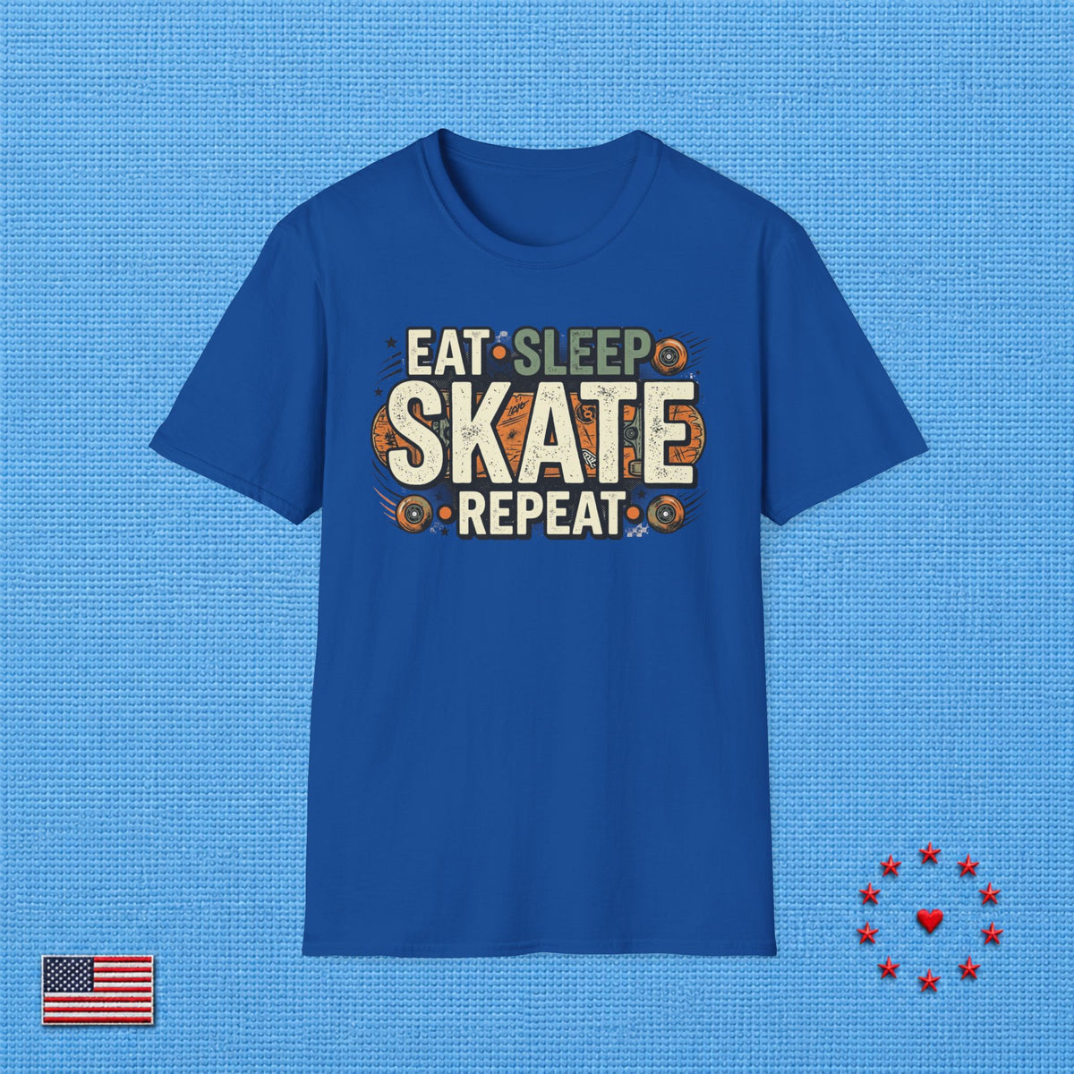 EAT & SKATE T‑Shirt