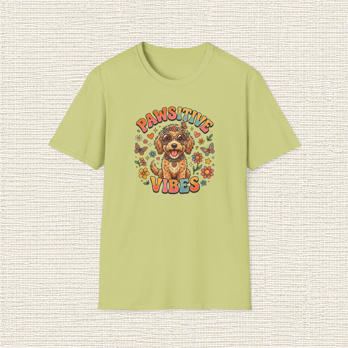 PAWSITIVE VIBES T‑Shirt