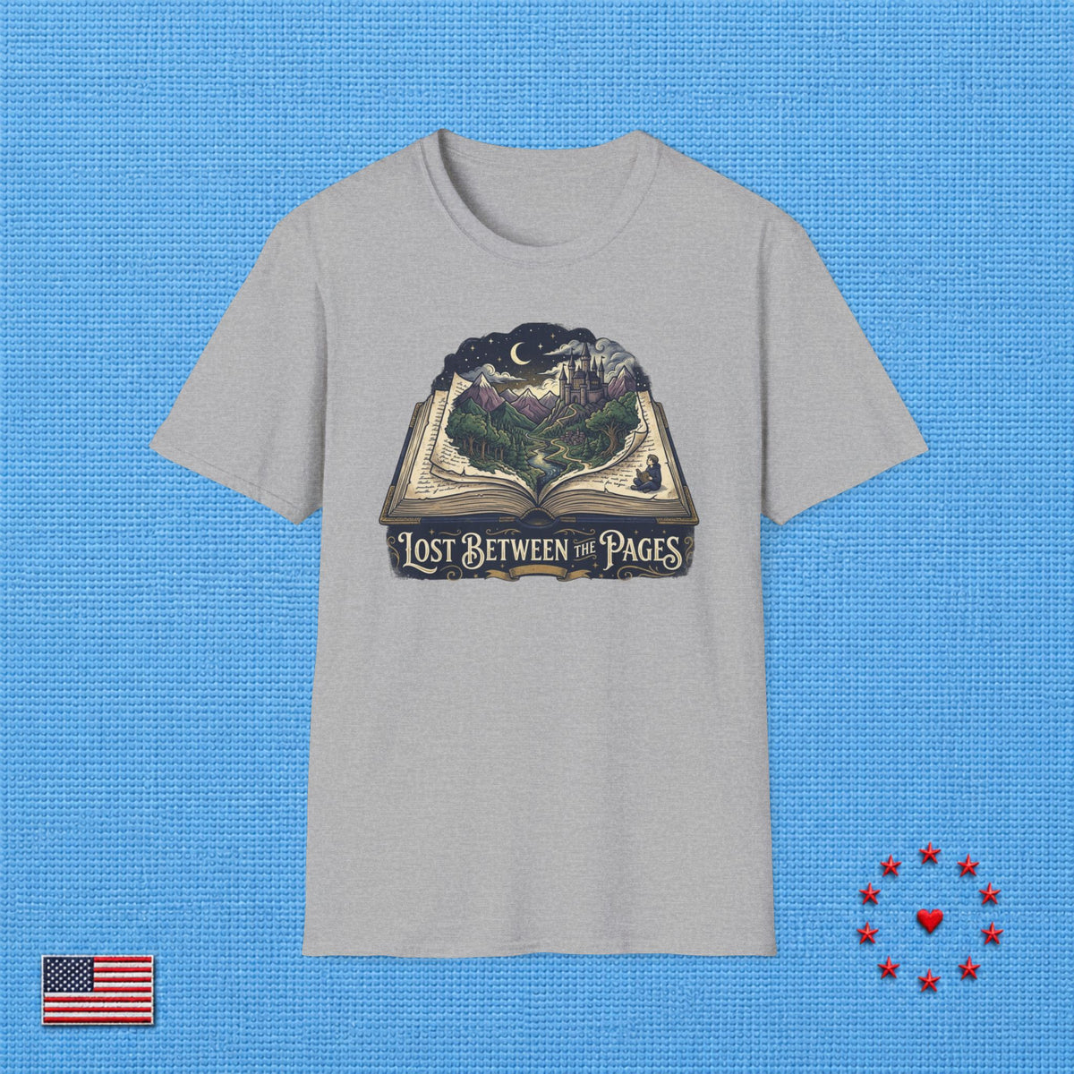 LOST BETWEEN THE PAGES T‑Shirt