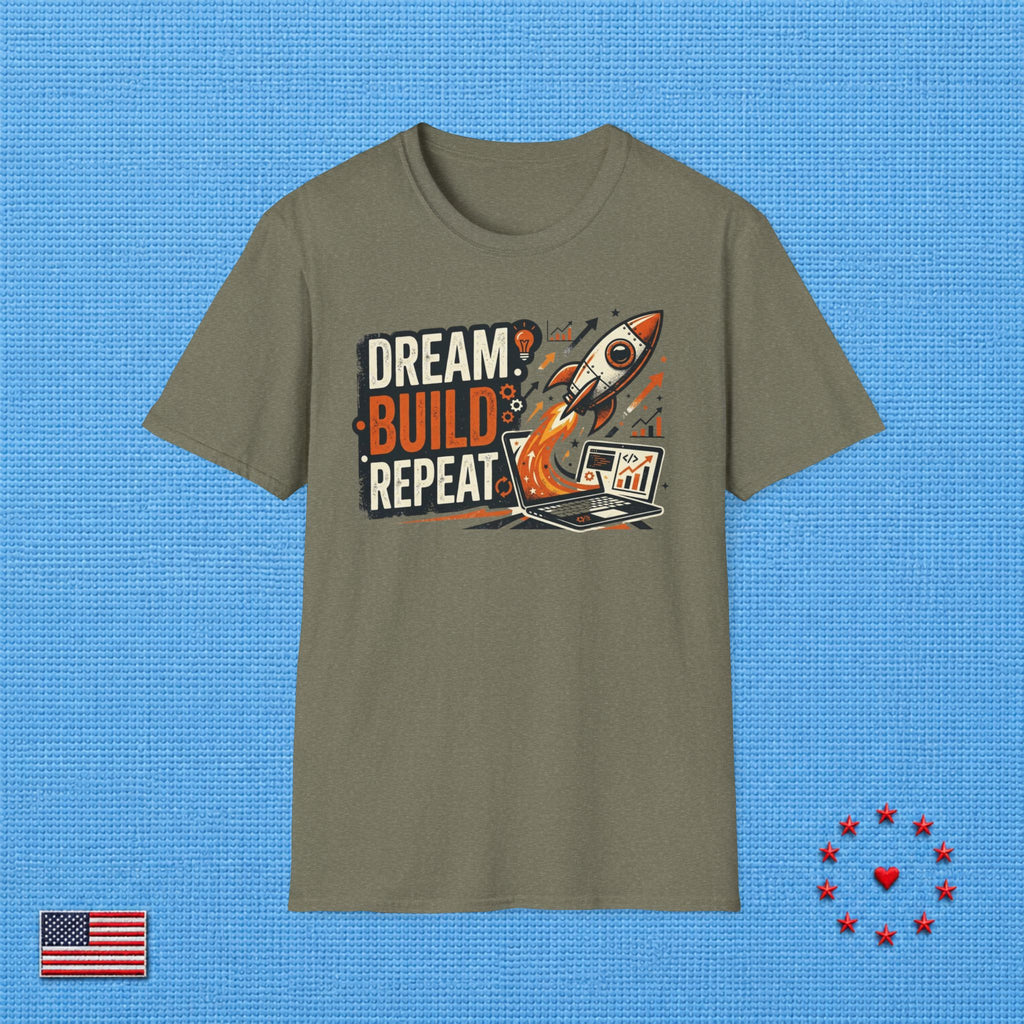 DERAM BUILD REPEAT ET T‑Shirt