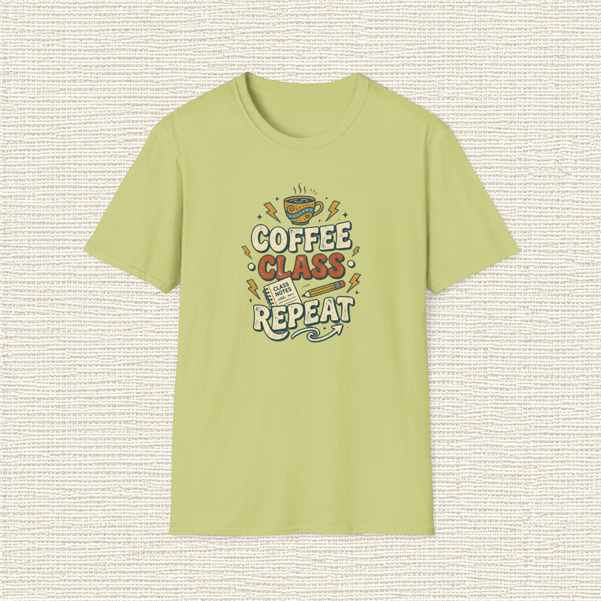 COFFEE CLASS REPEAT T‑Shirt