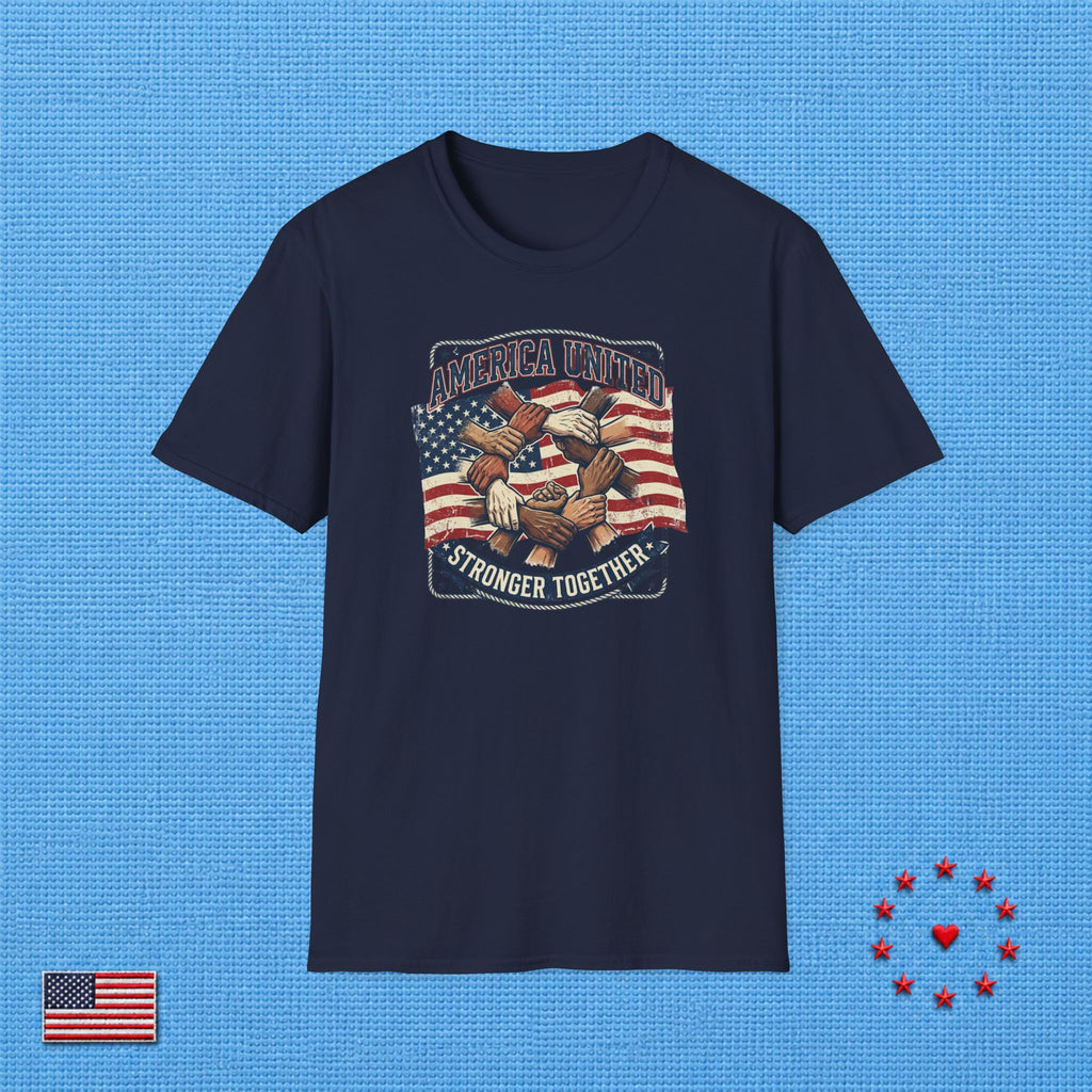 AMERICA UNITED STRONGER TOGETHER T‑Shirt