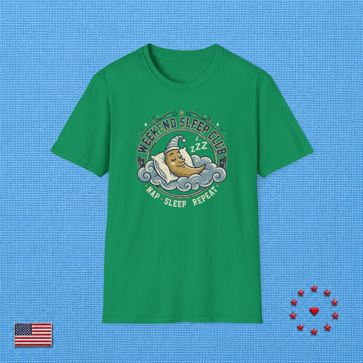 WEEKEND SLEEP CLUB T‑Shirt