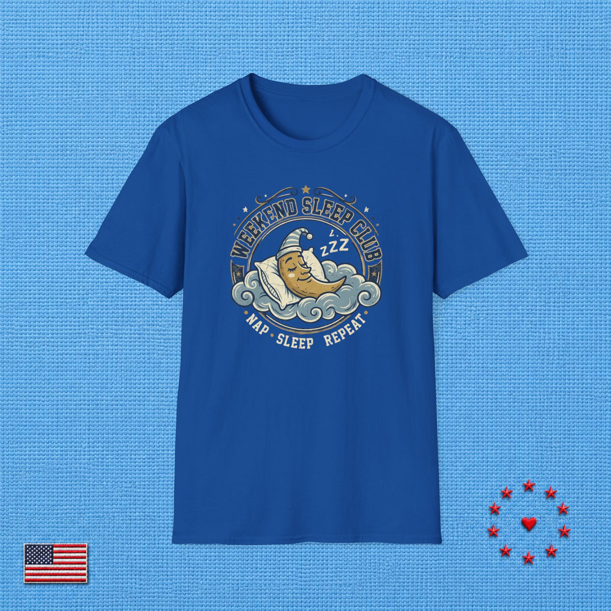 WEEKEND SLEEP CLUB T‑Shirt