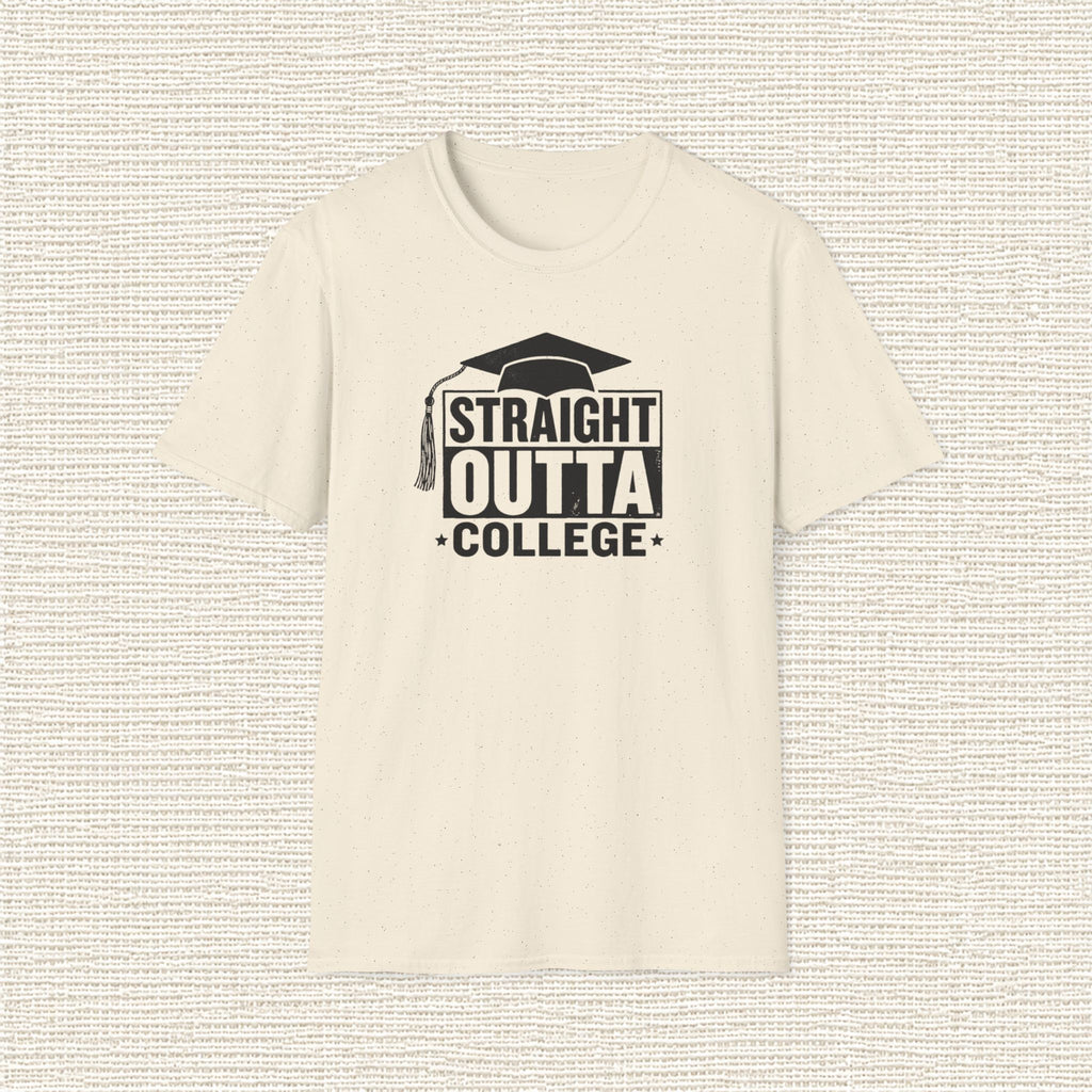 STRAIGHT OUTTA COLLEGE T‑Shirt