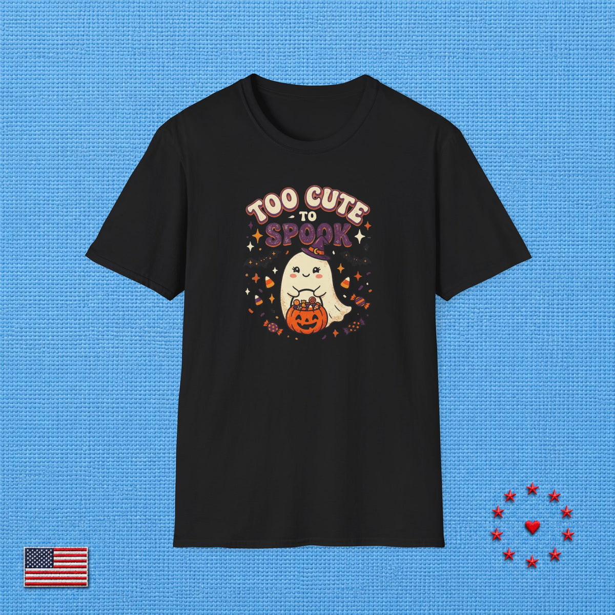 TOO CUTE TO SPOOK T‑Shirt