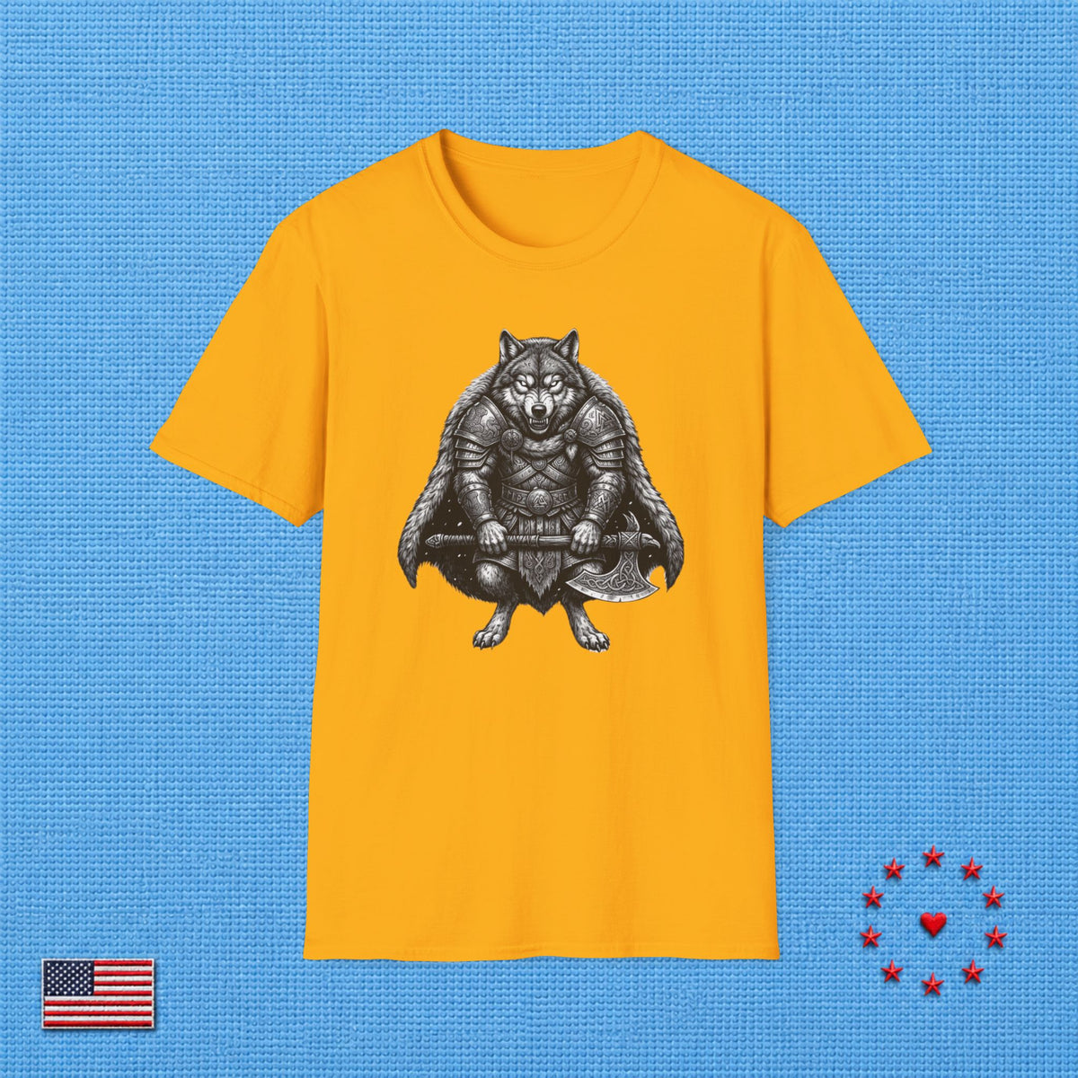 VIKING WOLF T‑Shirt