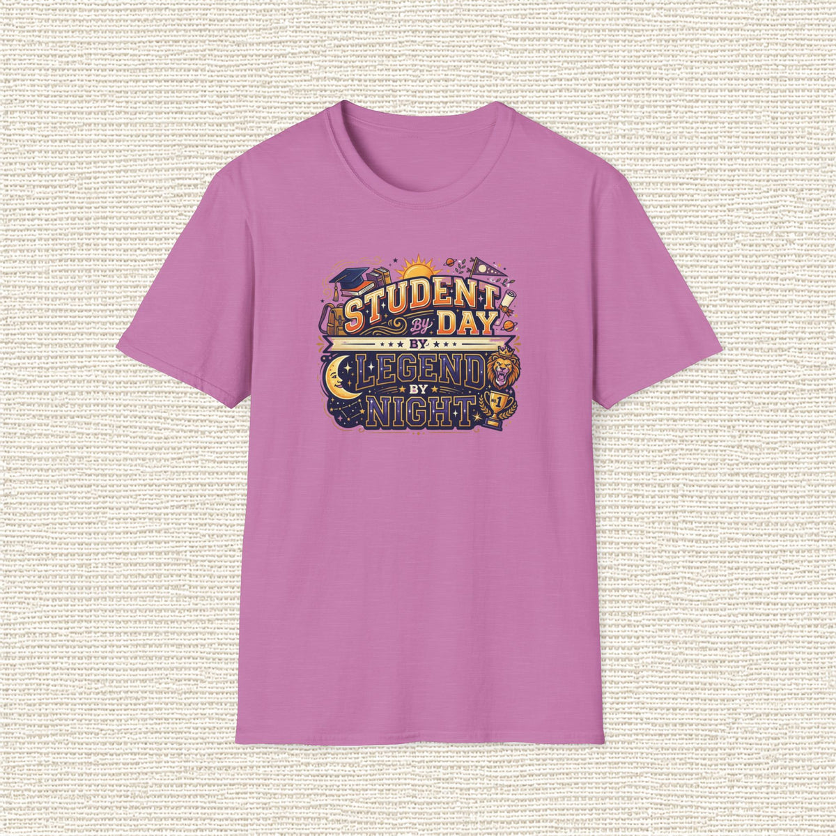 STUDENT BY DAY LEGEND BY NIGHT T‑Shirt