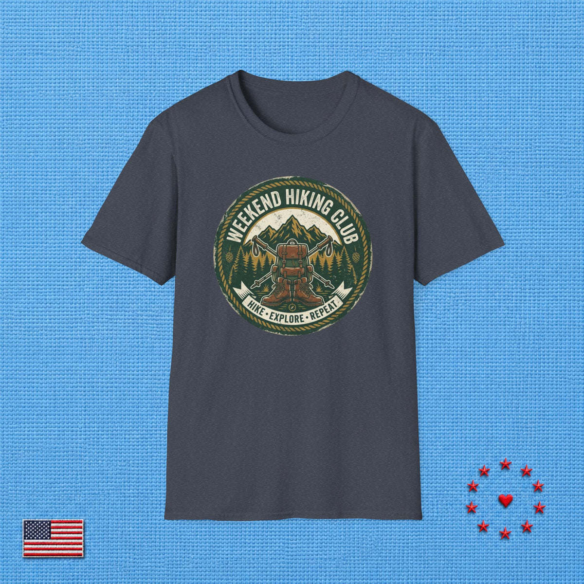 WEEKEND HIKING CLUB T‑Shirt