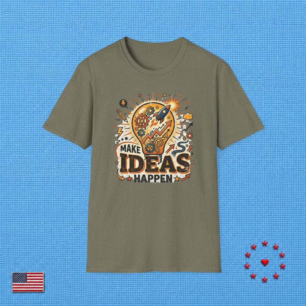 MAKE IDEAS HAPPEN ET T‑Shirt