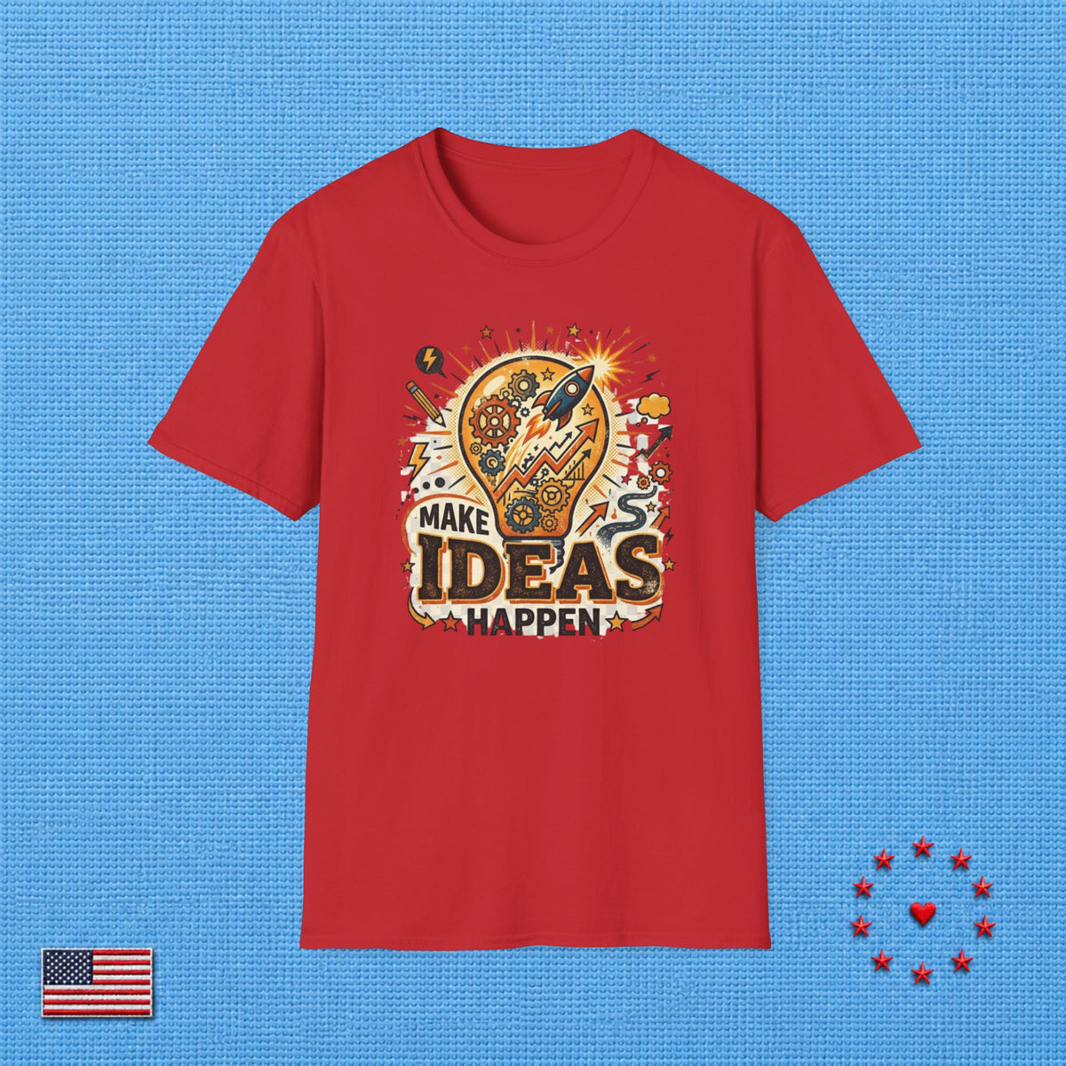 MAKE IDEAS HAPPEN ET T‑Shirt
