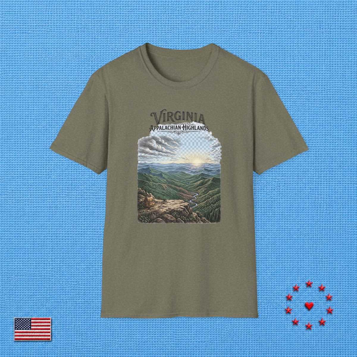APPALACHIAN HIGHLANDS VIRGINIA T‑Shirt