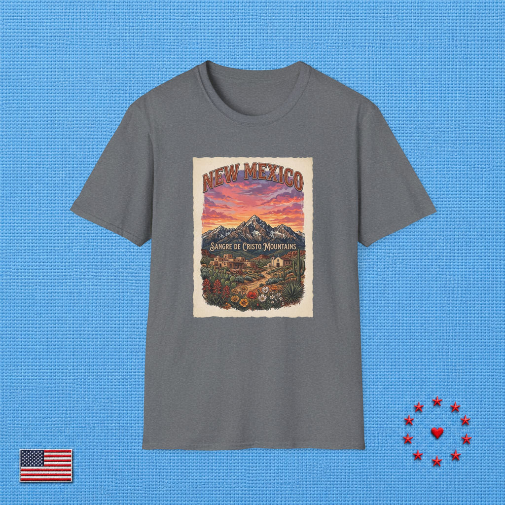 SANGRE DE CRISTO MOUNTAINS NEW MEXICO T‑Shirt