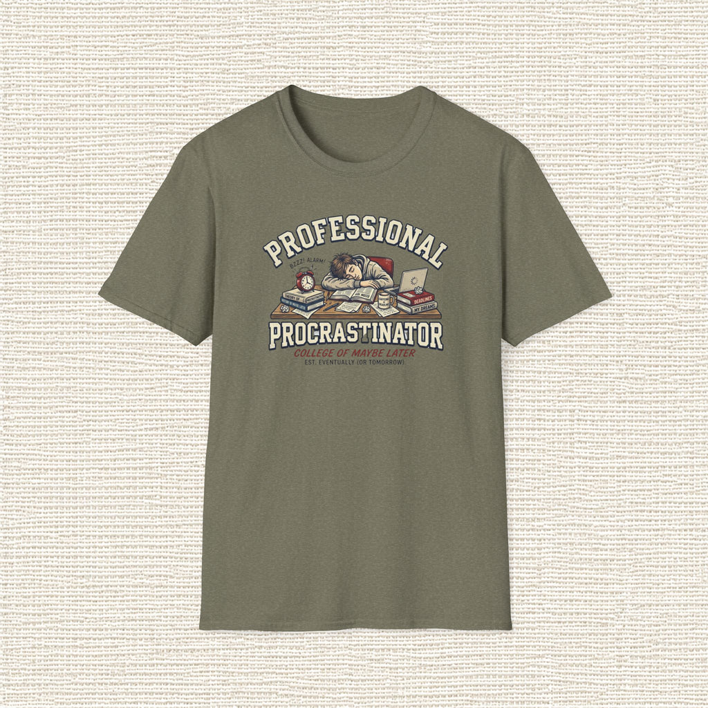 PROFESSIONAL PROCRASTINATOR T‑Shirt