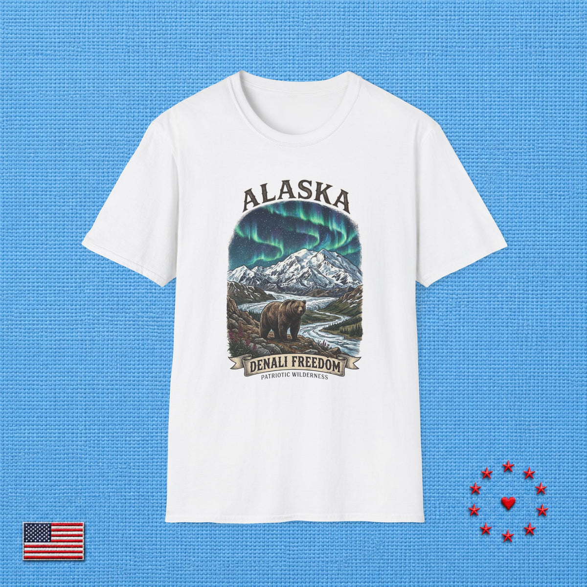 DENALI FREEDOM ALASKA T‑Shirt