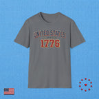 UNITED STATES OF AMERICA 1776 C T‑Shirt