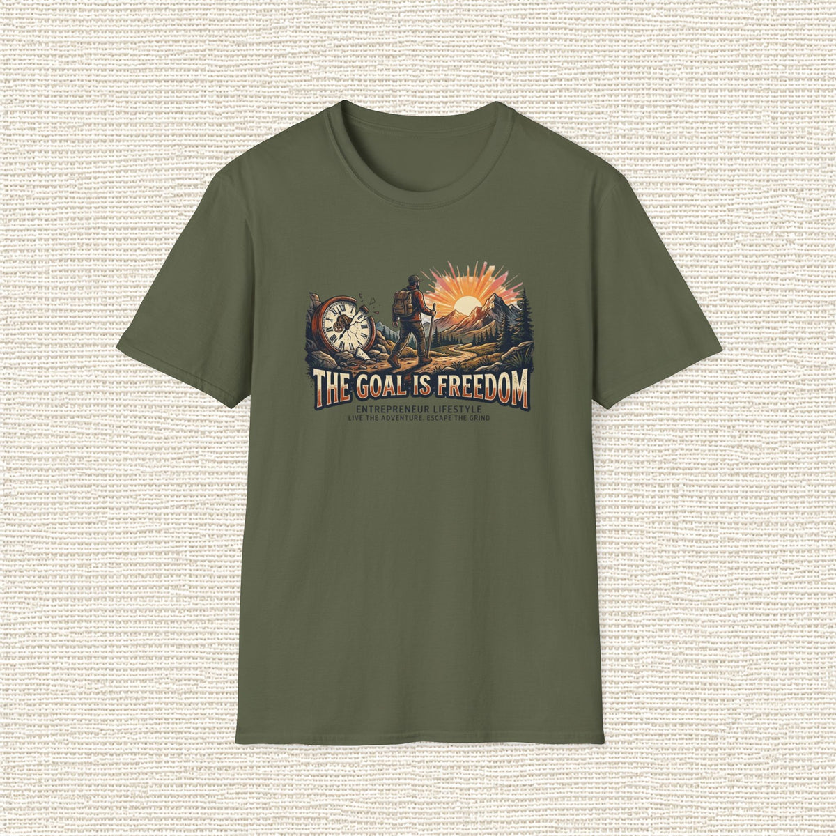 THE GOAL IS FREEDOM T‑Shirt