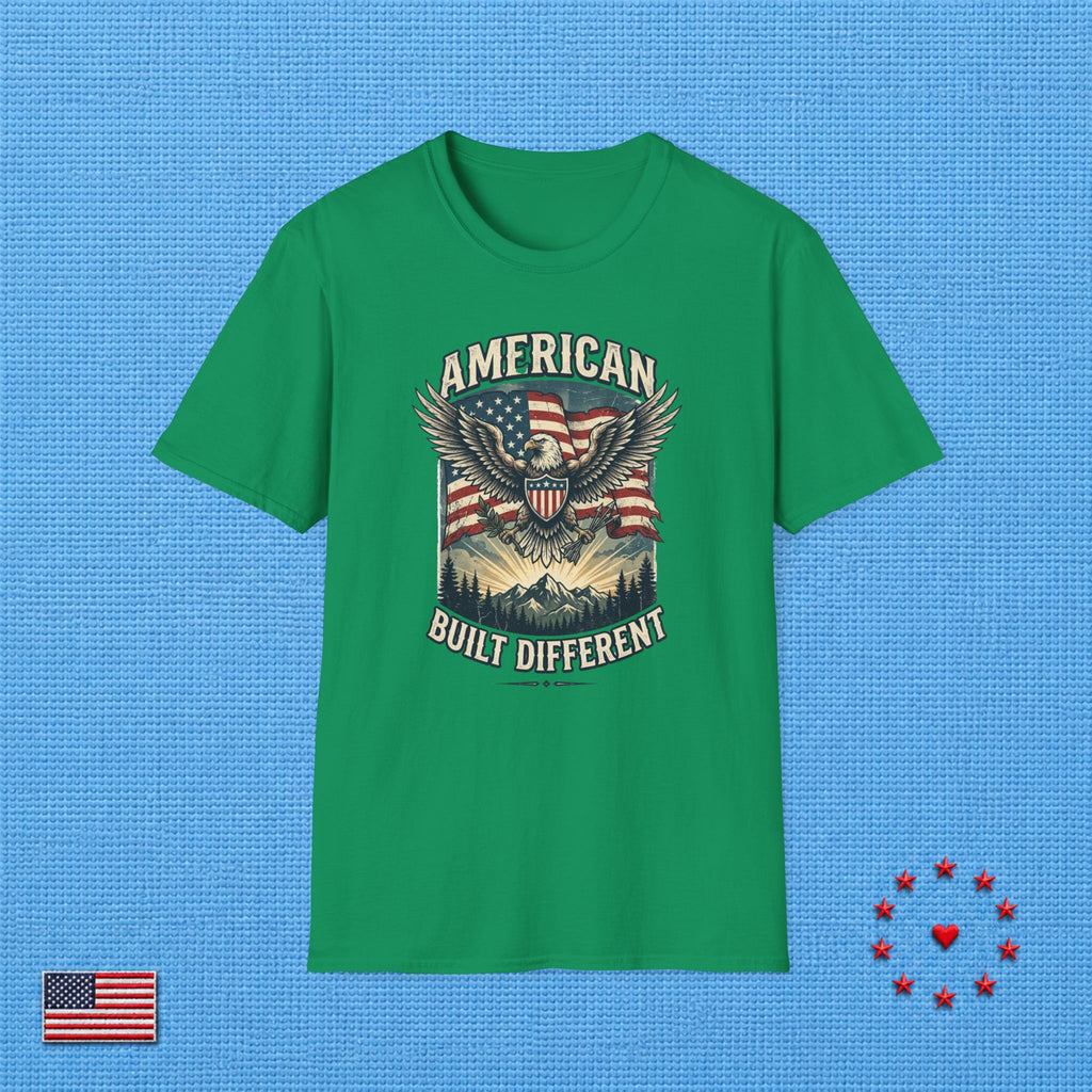 AMERICAN BUILT DIFFERENT T‑Shirt