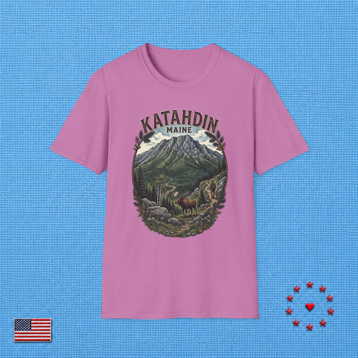KATAHDIN MOUNTAIN MAINE T‑Shirt