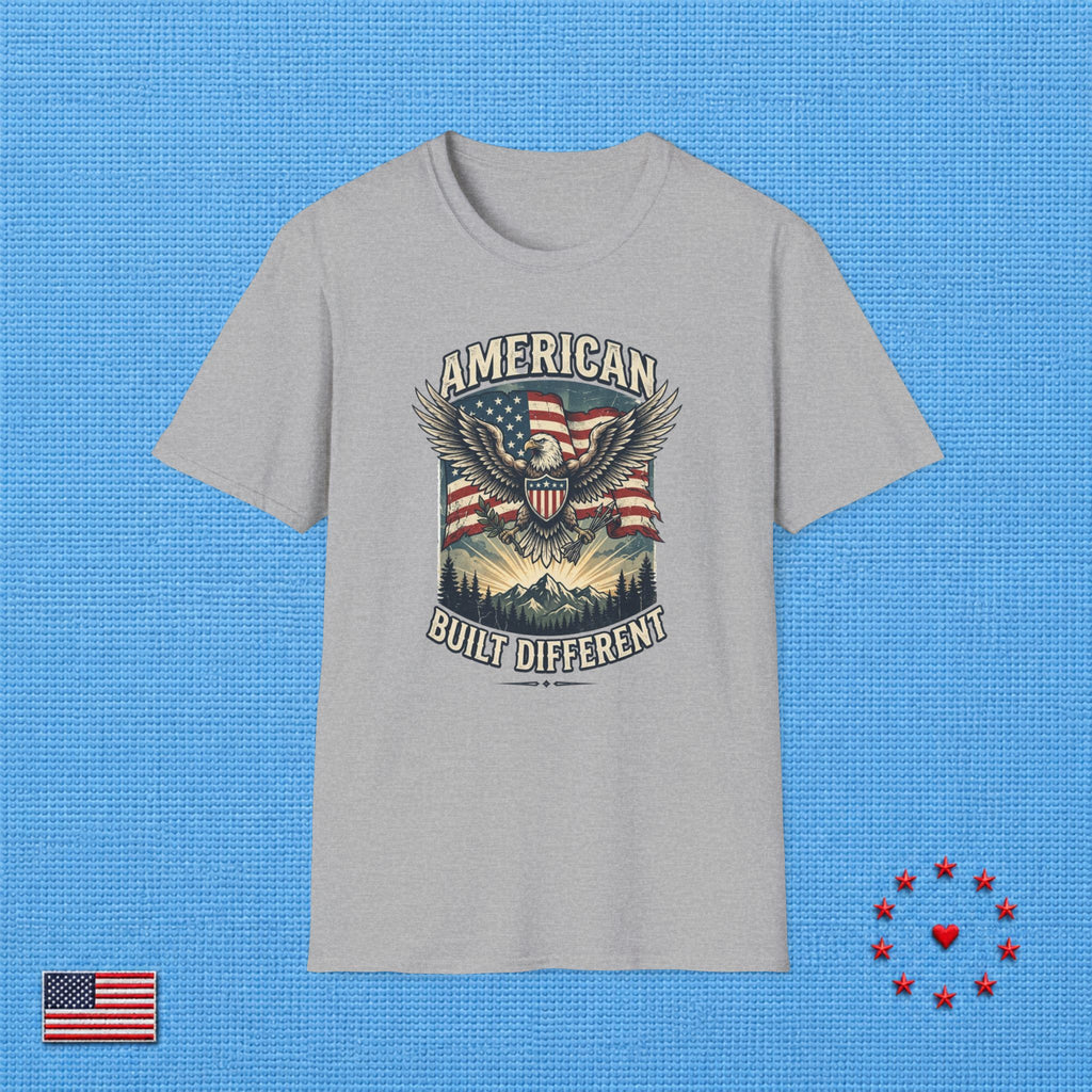 AMERICAN BUILT DIFFERENT T‑Shirt