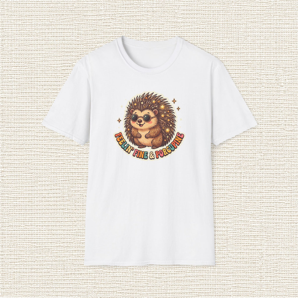 FEELIN FINE PORCUPINE T‑Shirt