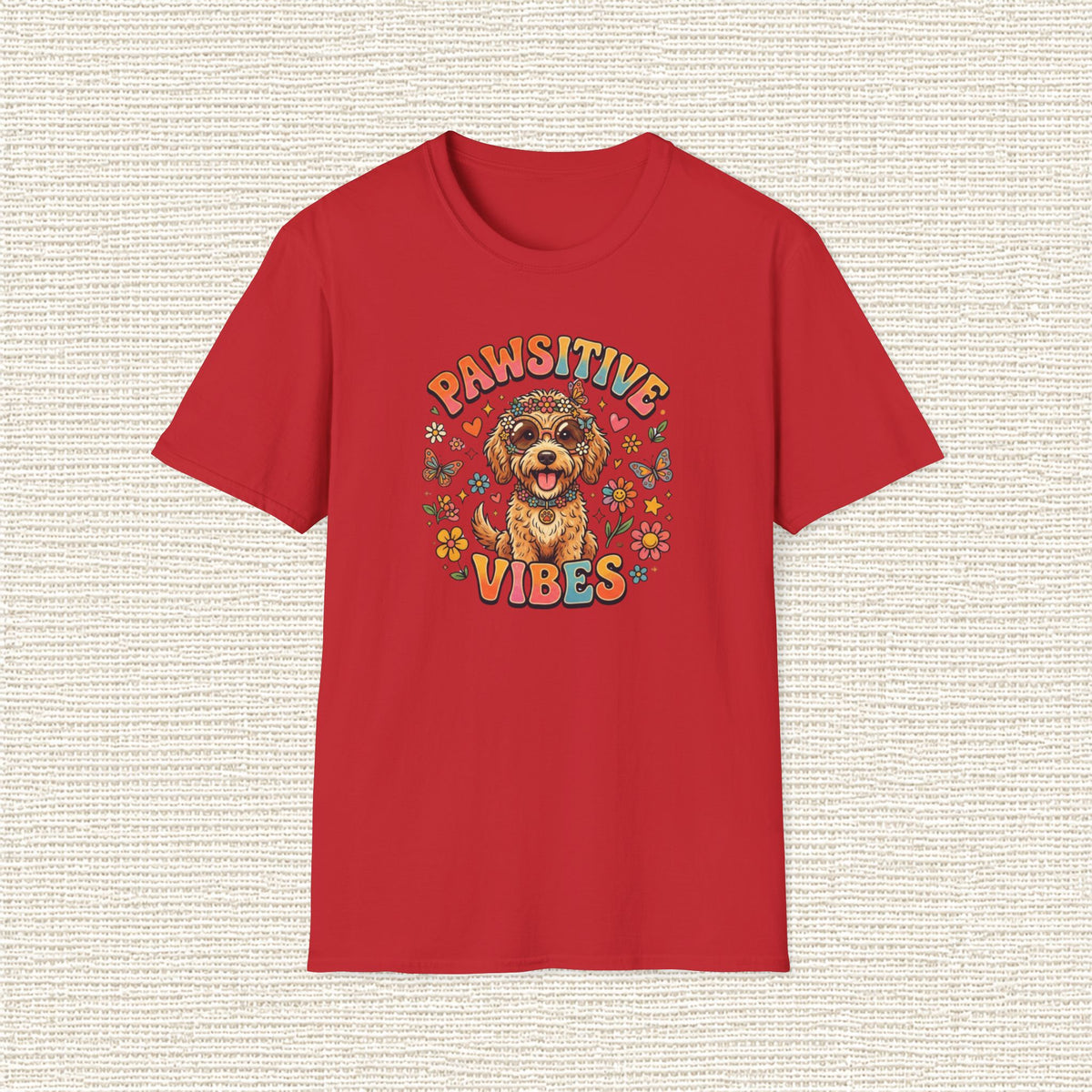 PAWSITIVE VIBES T‑Shirt
