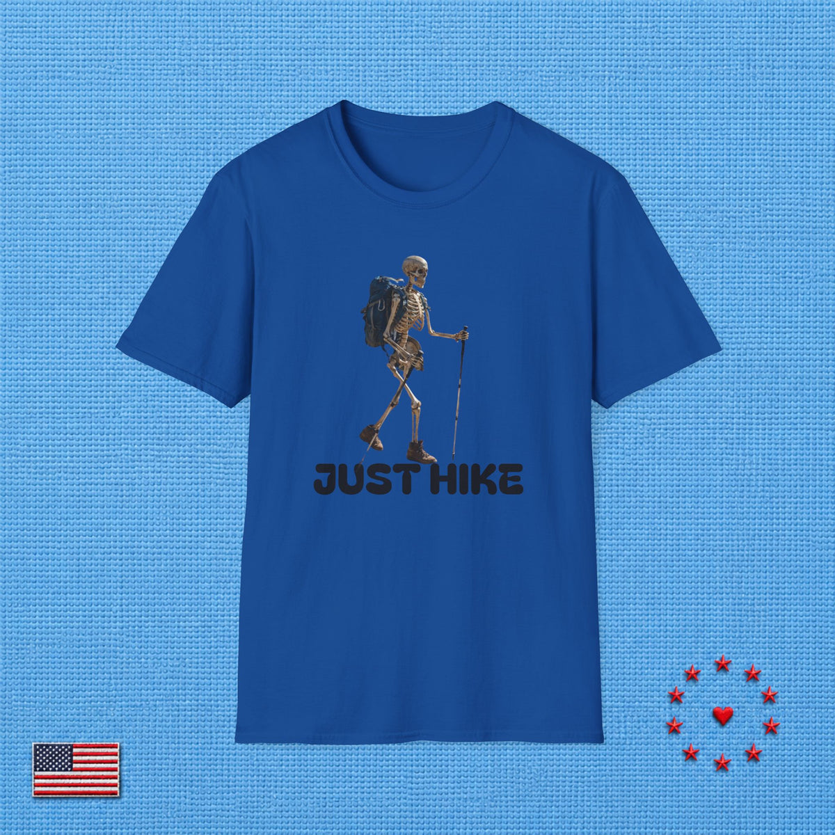 JUST HIKE  T‑Shirt