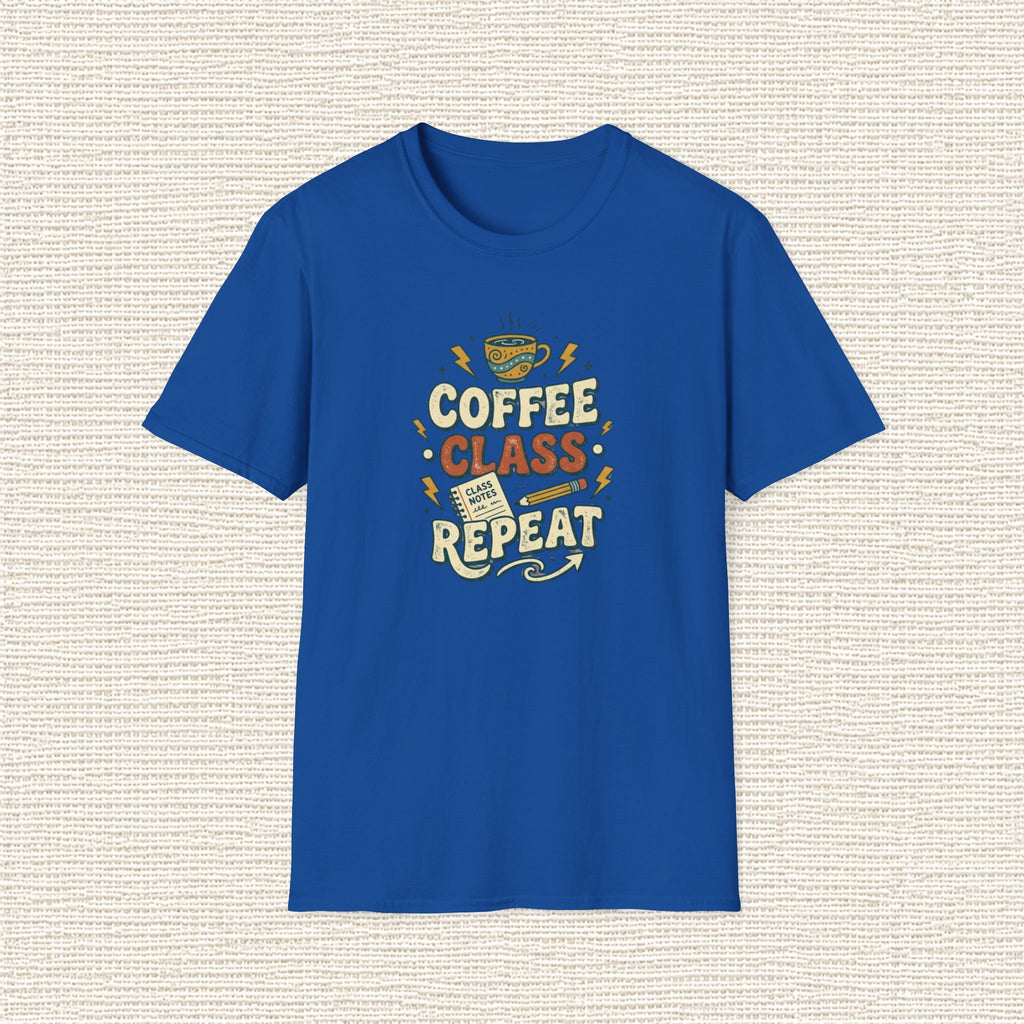 COFFEE CLASS REPEAT T‑Shirt