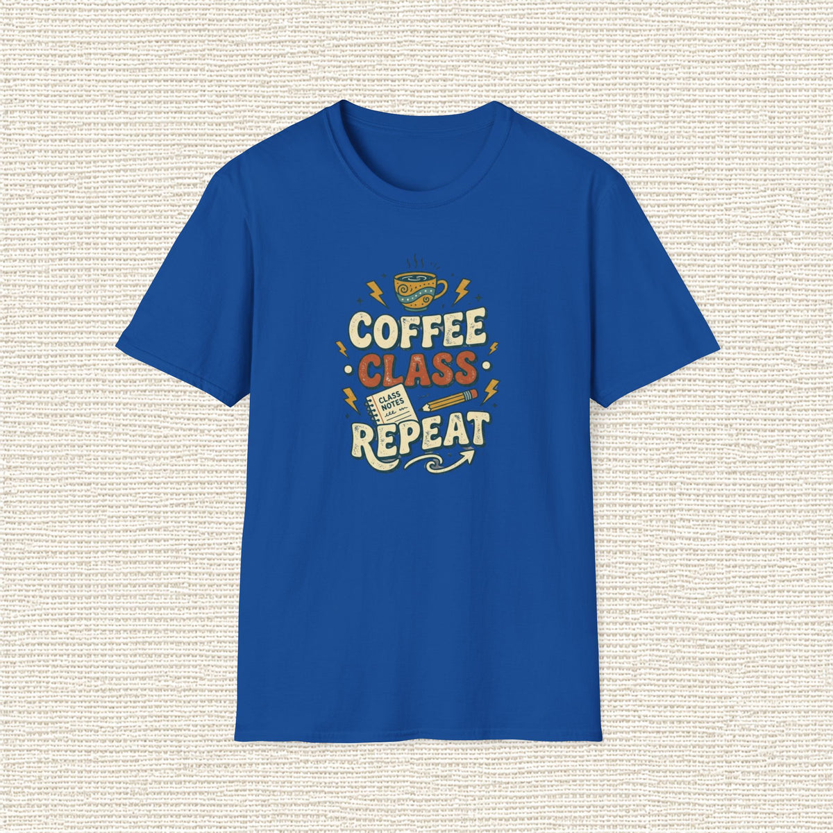 COFFEE CLASS REPEAT T‑Shirt