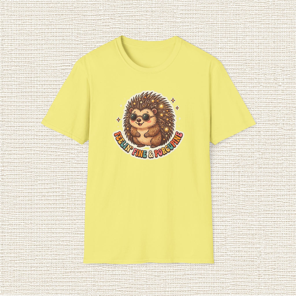 FEELIN FINE PORCUPINE T‑Shirt