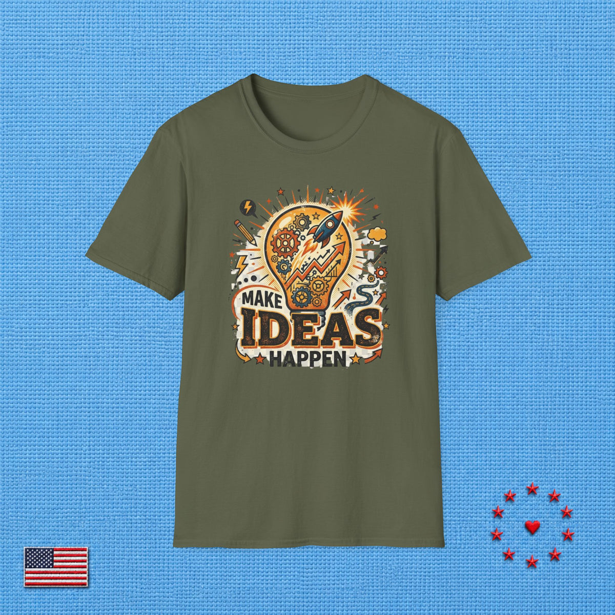 MAKE IDEAS HAPPEN ET T‑Shirt