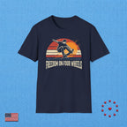 FREEDOM ON FOUR WHEELS T‑Shirt