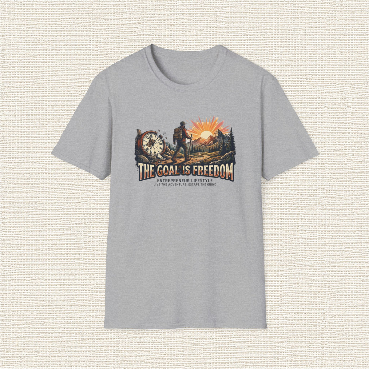 THE GOAL IS FREEDOM T‑Shirt