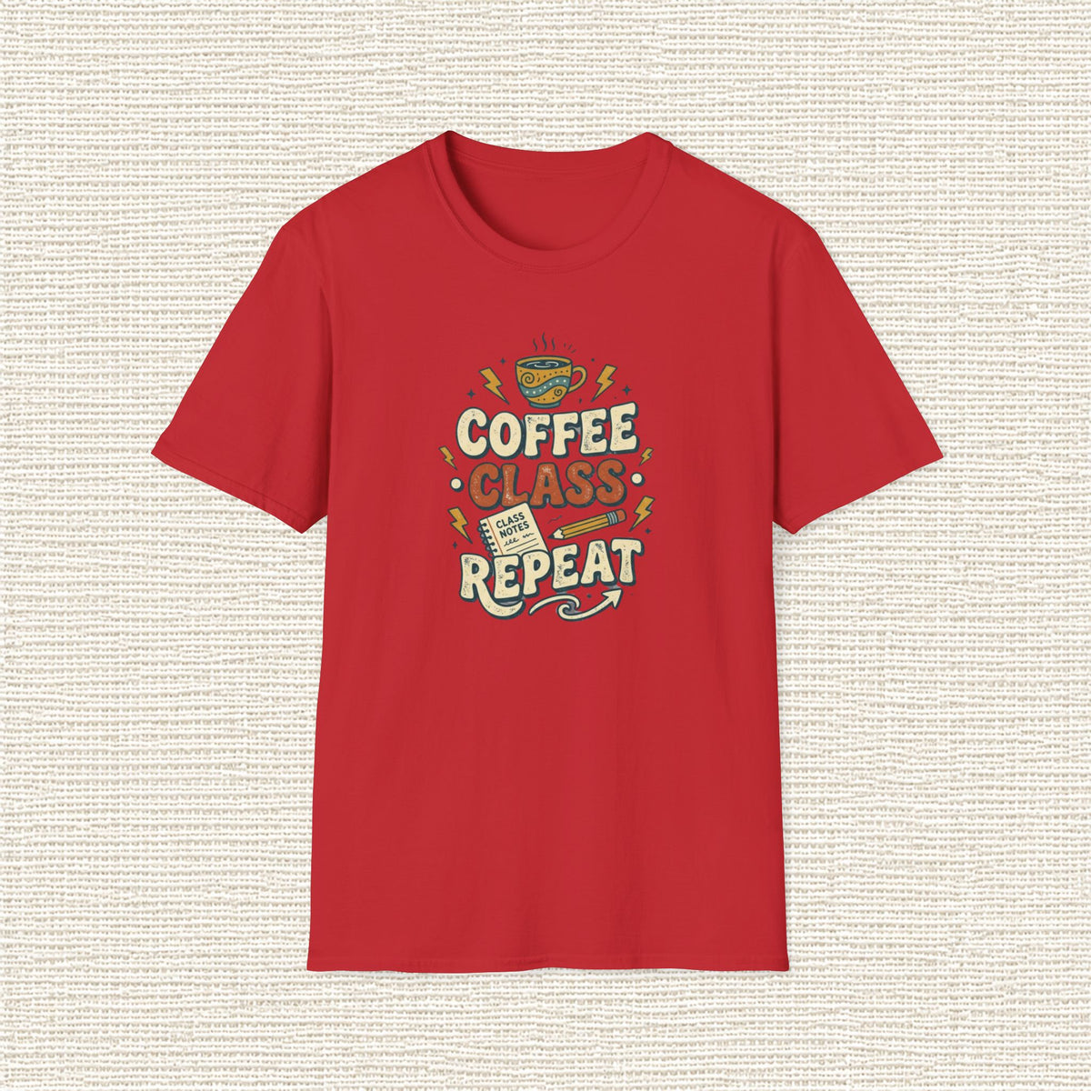 COFFEE CLASS REPEAT T‑Shirt