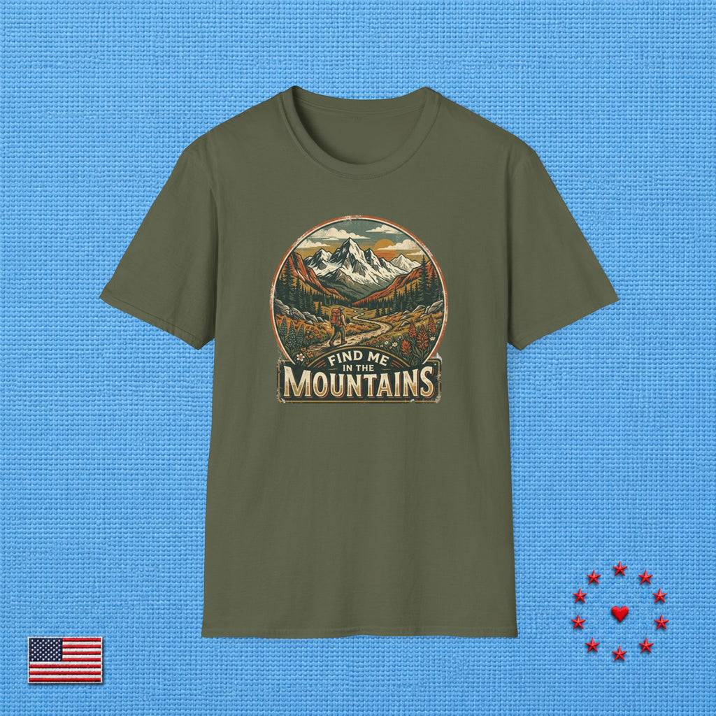 FIND ME IN THE MOUNTAINS T‑Shirt