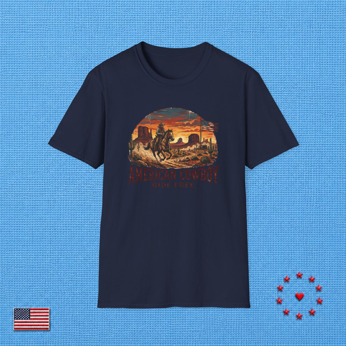 AMERICAN COWBOY T‑Shirt