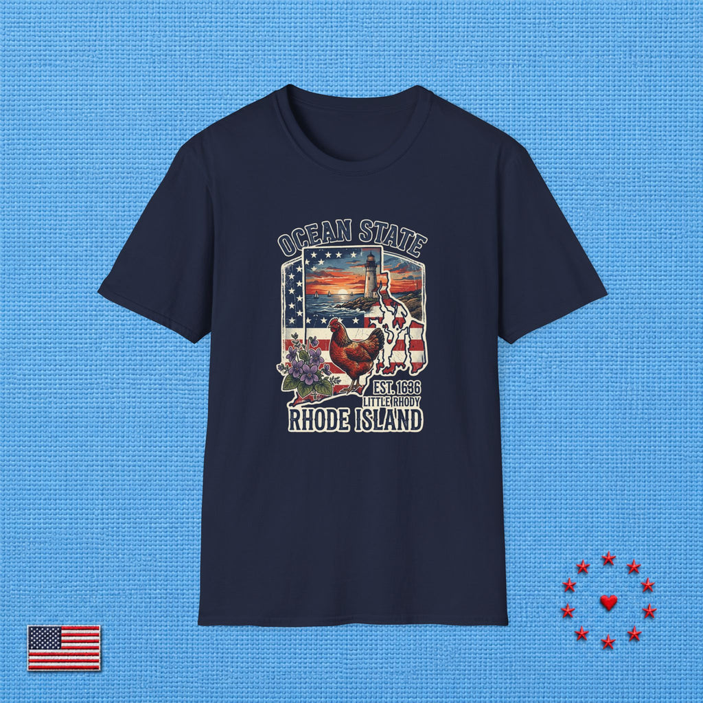 RHODE ISLAND T‑Shirt