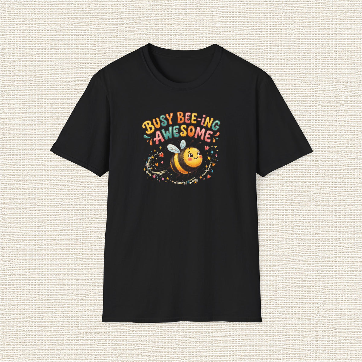 BUSY BEEING AWESOME T‑Shirt