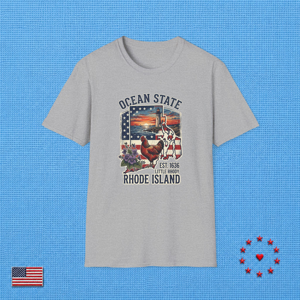 RHODE ISLAND T‑Shirt