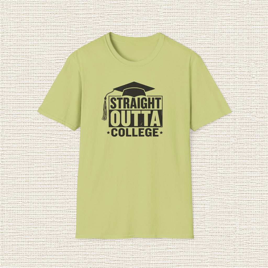 STRAIGHT OUTTA COLLEGE T‑Shirt