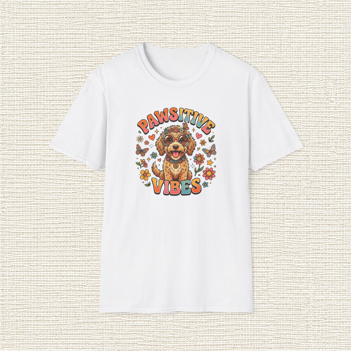 PAWSITIVE VIBES T‑Shirt