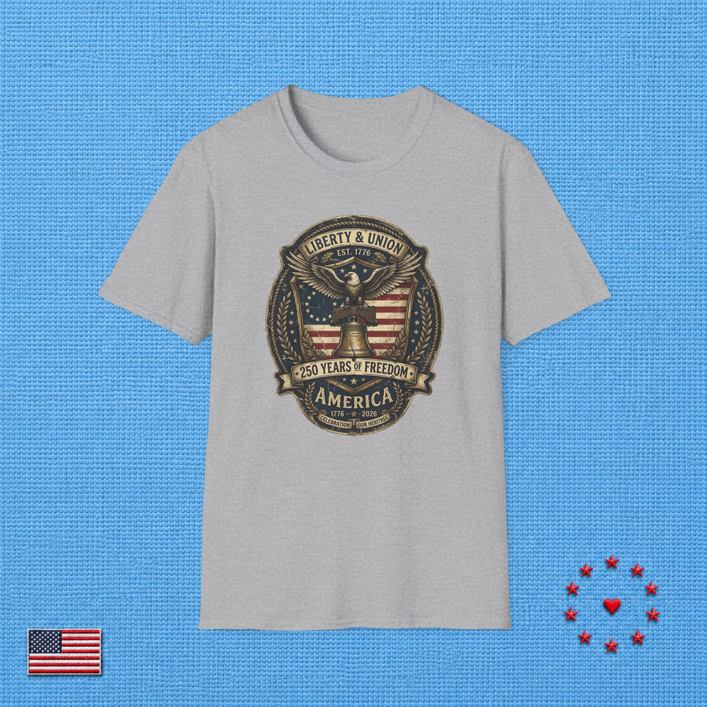 LIBERTY & UNION T‑Shirt